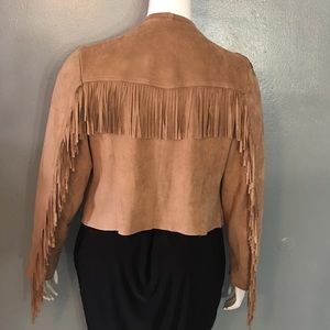 City Chic Fringe Jacket